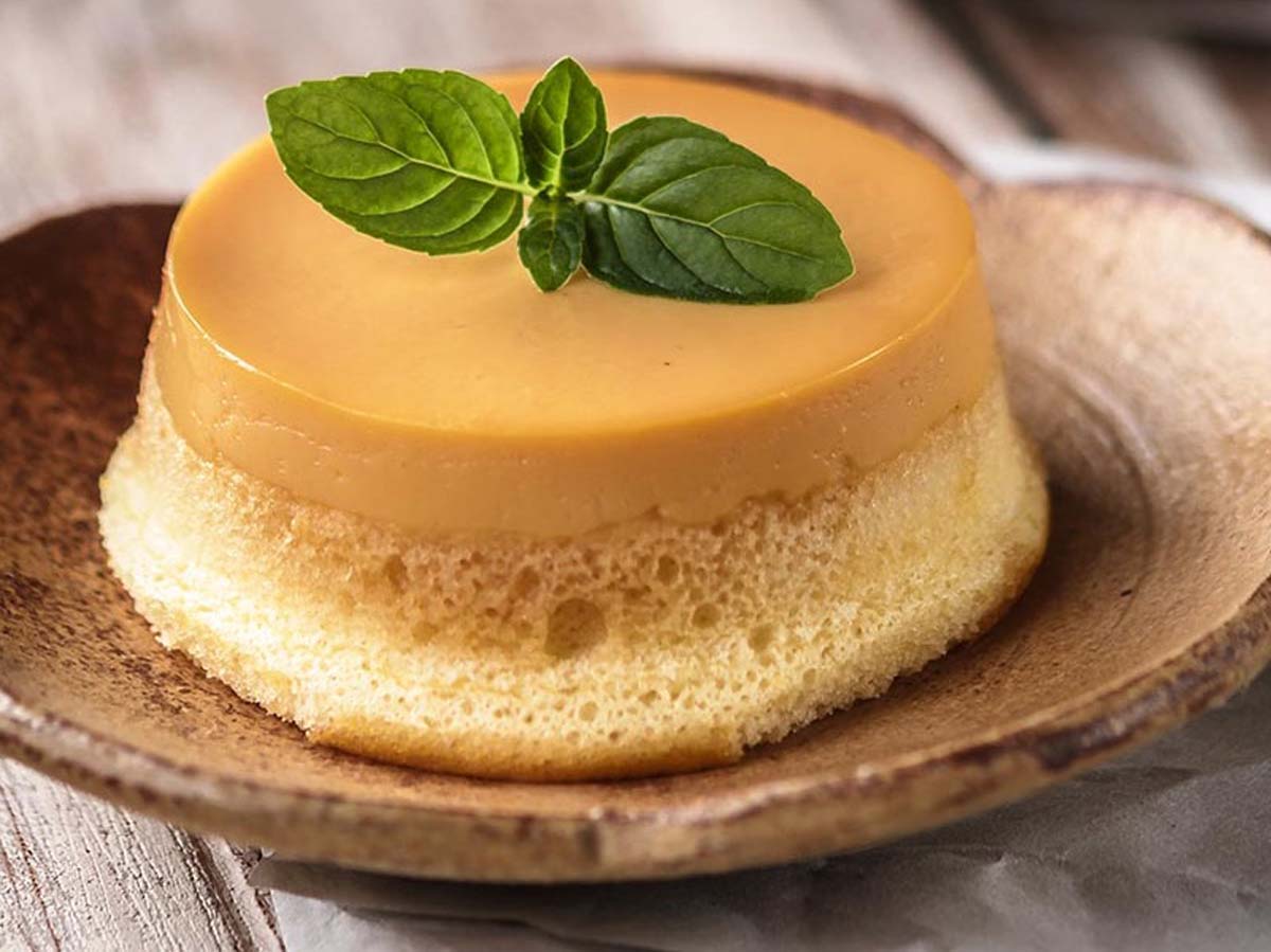 Traditional South African Japie se Gunsteling baked sweet pudding dessert.